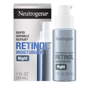 Neutrogena Retinol Face Moisturizer Cream, Rapid Wrinkle Repair, Anti-Wrinkle Night Moisturizer Cream, Anti-Wrinkle Face & Neck Cream Moisturizer with Hyaluronic Acid & Retinol,... Neutrogena Retinol Face Moisturizer Cream, Rapid Wrinkle Repair, Anti-Wrinkle Night Moisturizer Cream, Anti-Wrinkle Face & Neck Cream Moisturizer with Hyaluronic Acid & Retinol,...