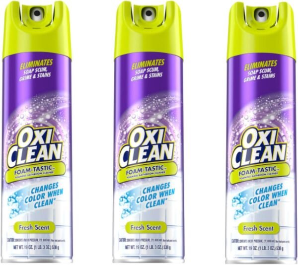 71jhDdrFXAL._AC_SL1500_ In-Depth Review of Kaboom Foam-Tastic Bathroom Cleaner with Oxi Clean Pack