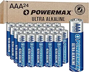 Powermax AAA Batteries Review Ultra Long Lasting 24 Pack for High Drain Devices